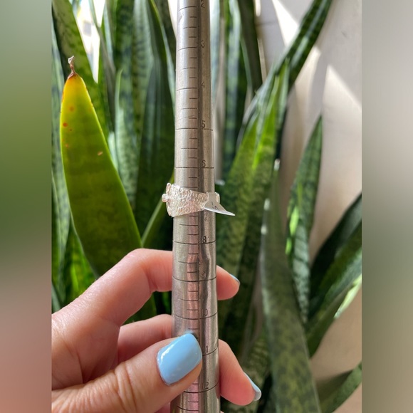 Authentic sapphire sterling silver ring - Picture 7 of 8